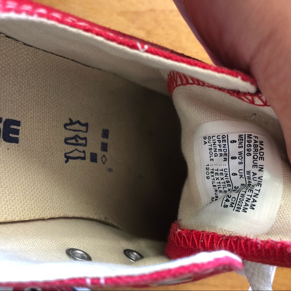 Red Converse - Picture 2 of 2